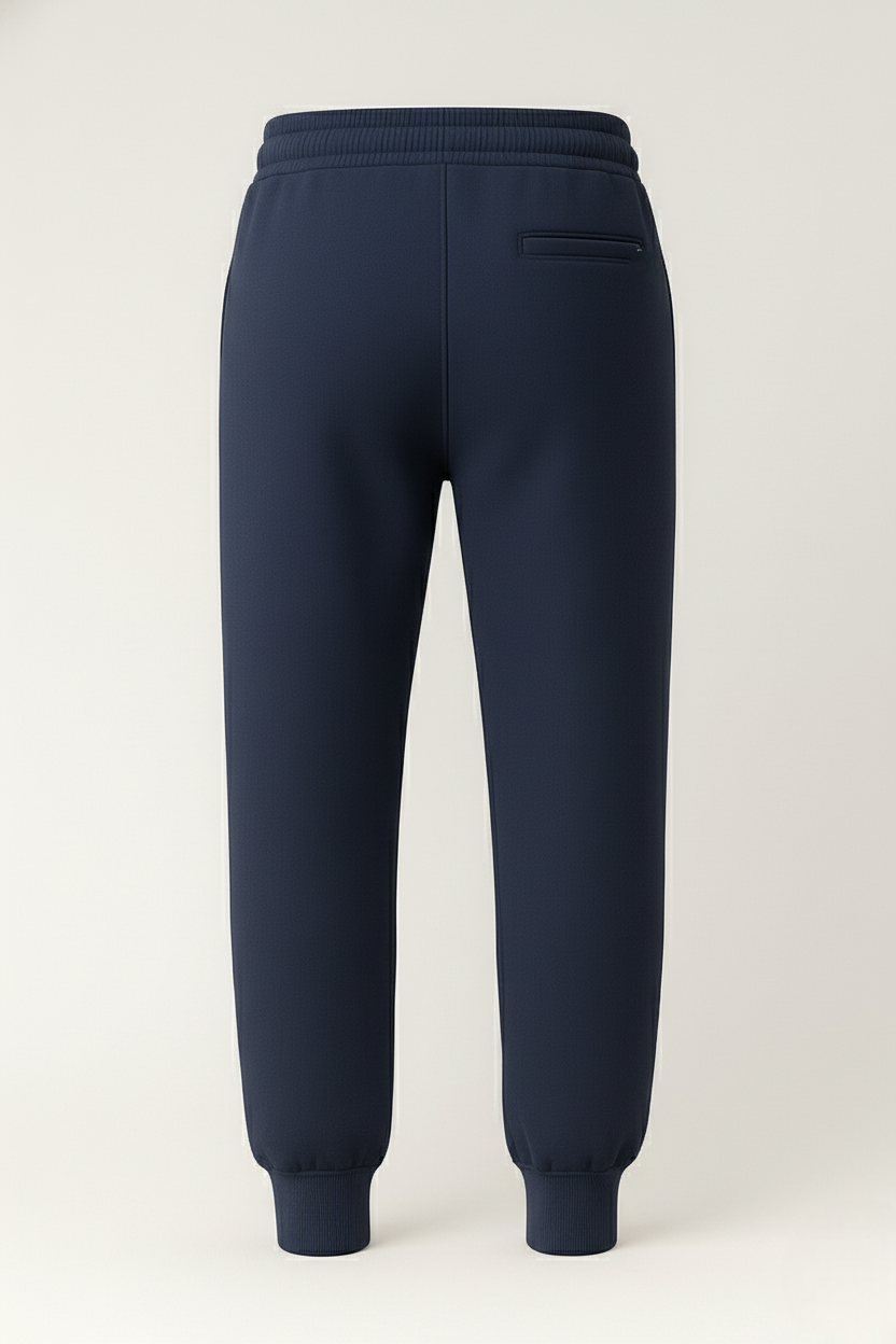Kleeves Classic 100% Cotton Navy Blue Joggers
