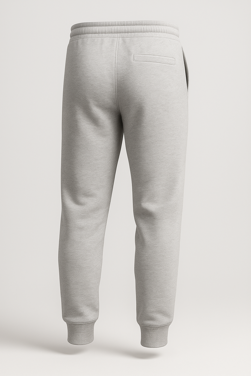 Kleeves Classic 100% Cotton Grey Melange Joggers