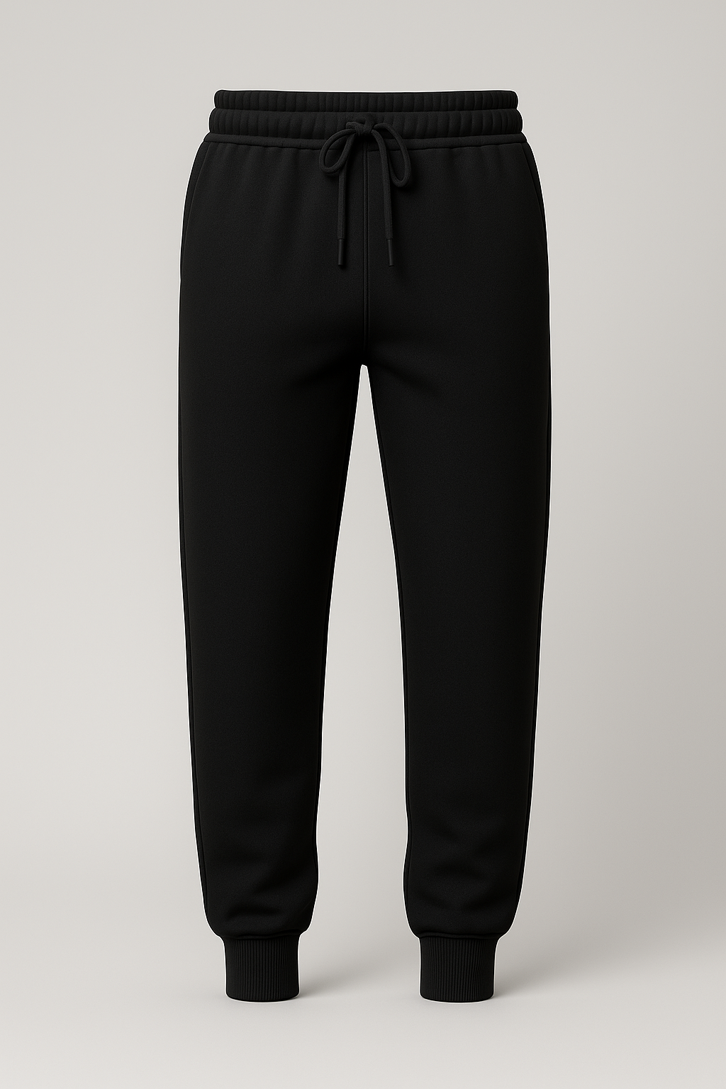 Kleeves Classic 100% Cotton Black Joggers