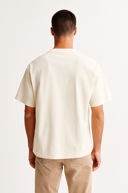 Oversized unisex off white streetwear tshirt India
