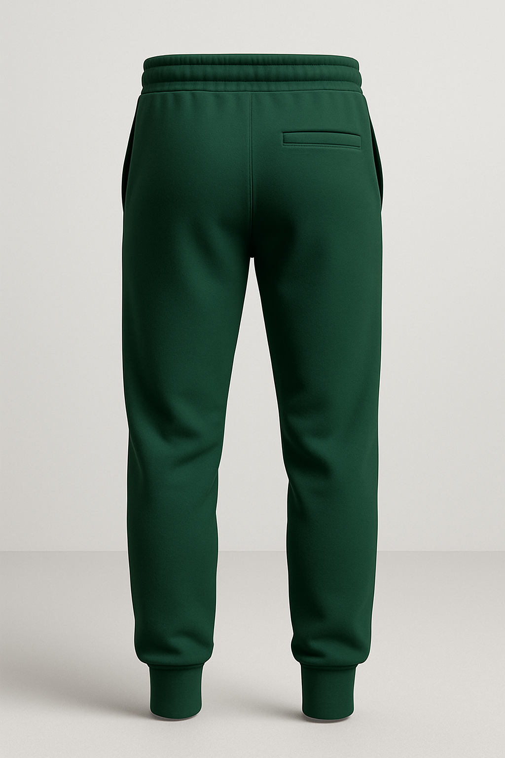 Kleeves Classic 100% Cotton Bottle Green Joggers