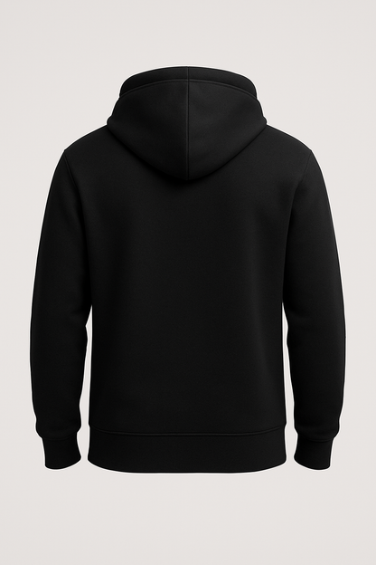 Kleeves Classic 400 GSM Black Zip Hoodie