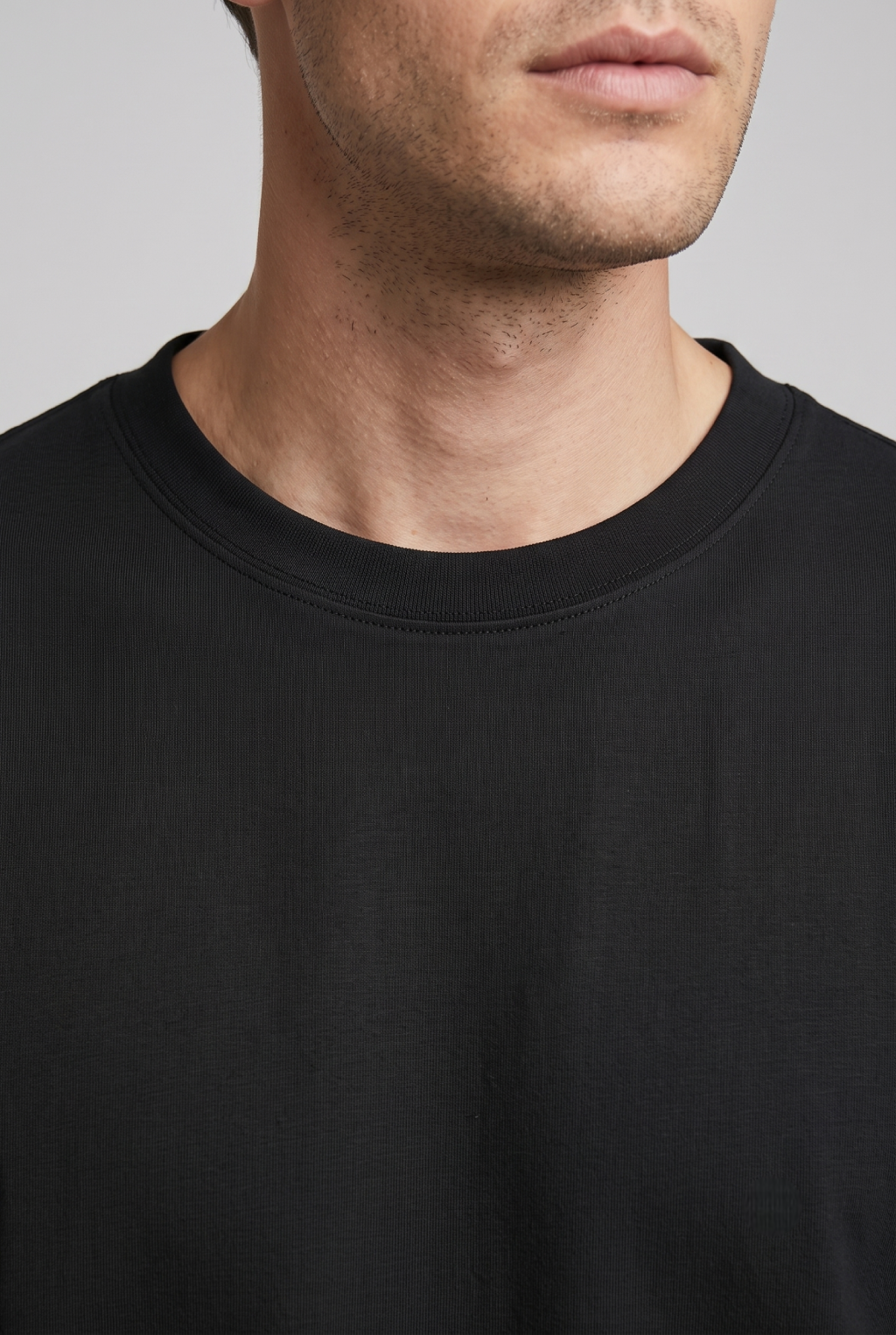 Kleeves Classic 100% Cotton 240 GSM Black Oversized T-Shirt