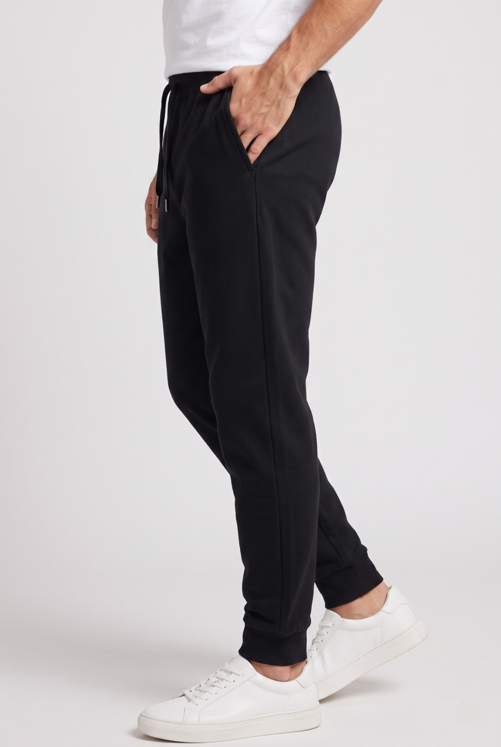 Kleeves Classic 100% Cotton Black Joggers