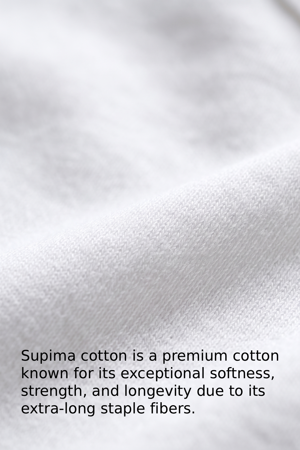 Kleeves Supima Cotton White T-Shirt- 100% Supima Cotton