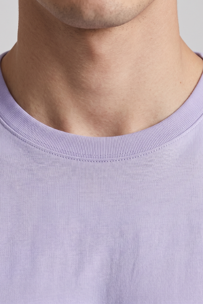 Kleeves Supima Cotton Lavender T-Shirt- 100% Supima Cotton
