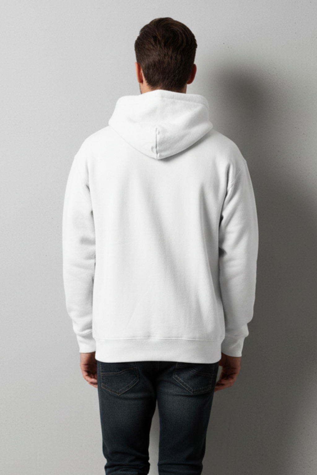 Kleeves Classic 100% cotton 300 GSM White Hoodie