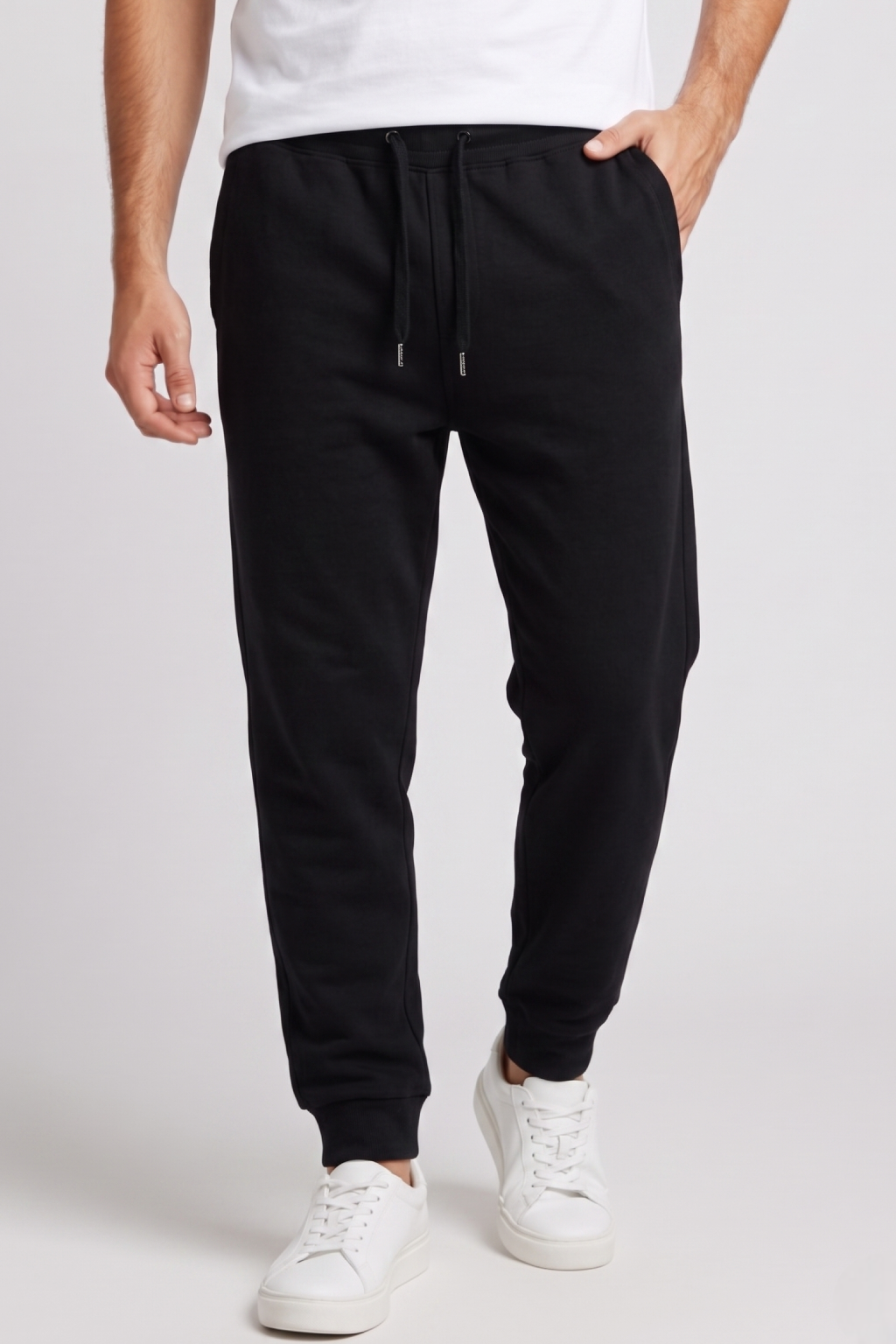 Kleeves Classic 100% Cotton Black Joggers