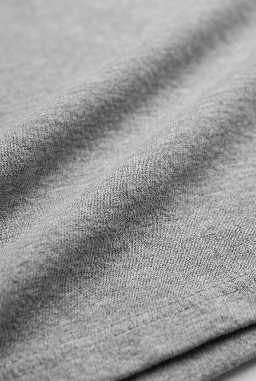 Kleeves Classic 100% Cotton 240 GSM Grey Melange Oversized T-Shirt