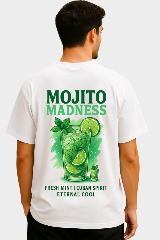 Mojito Madness Oversized 100% Cotton 240 GSM T-Shirt