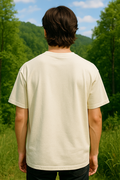 Oversized unisex off white streetwear tshirt India