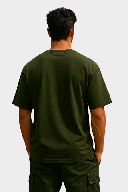 Tapri Talks Oversized 100% Cotton 240 GSM T-Shirt