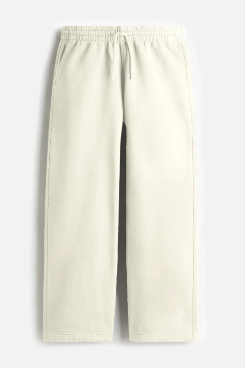 Kleeves Classic Terry Fabric Off-White Sweatpants