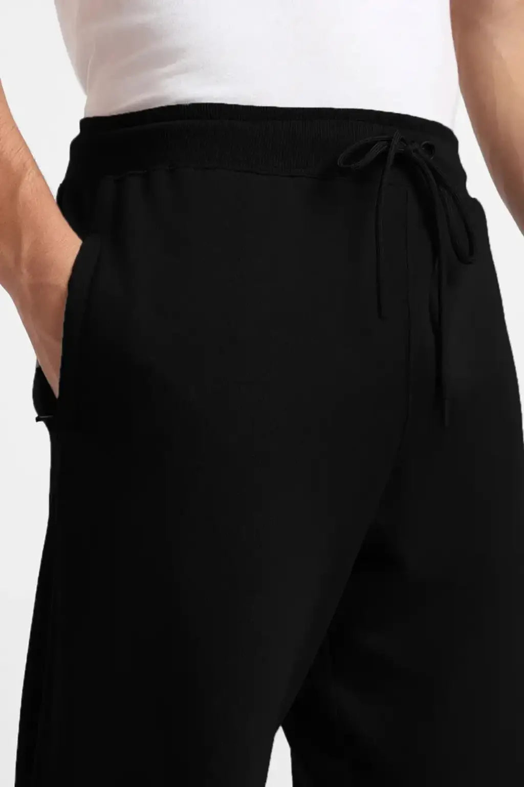 Kleeves Classic 100% Cotton Black Joggers