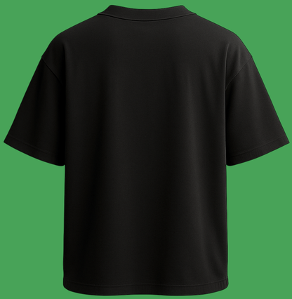 Oversized unisex black streetwear tshirt India