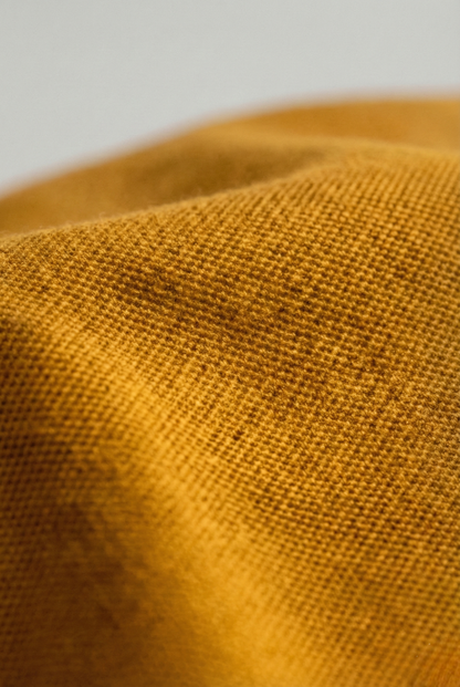 Men's Mustard Yellow 100% Cotton Polo T-shirt
