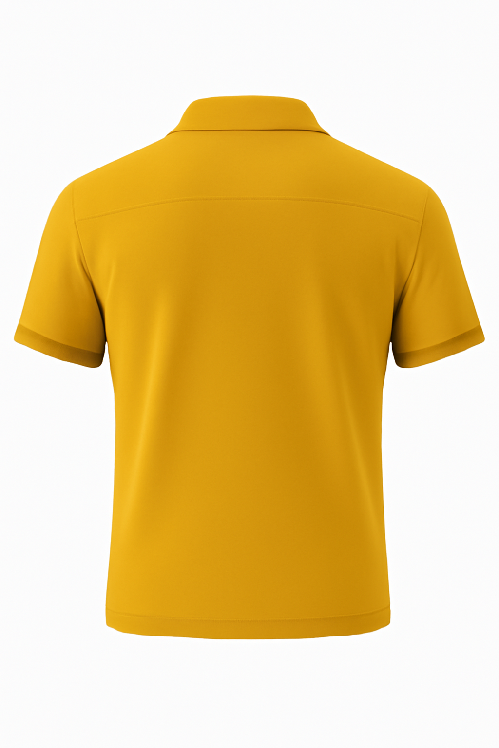 Men's Yellow 100% Cotton 220 GSM Polo Tshirt