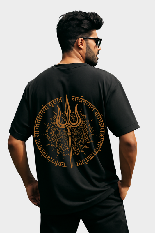 Mrityunjaya Oversized 100% Cotton 240 GSM T-Shirt