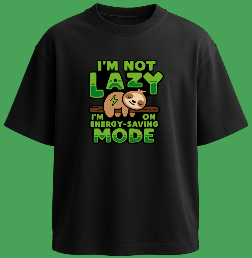 Oversized unisex black streetwear tshirt India