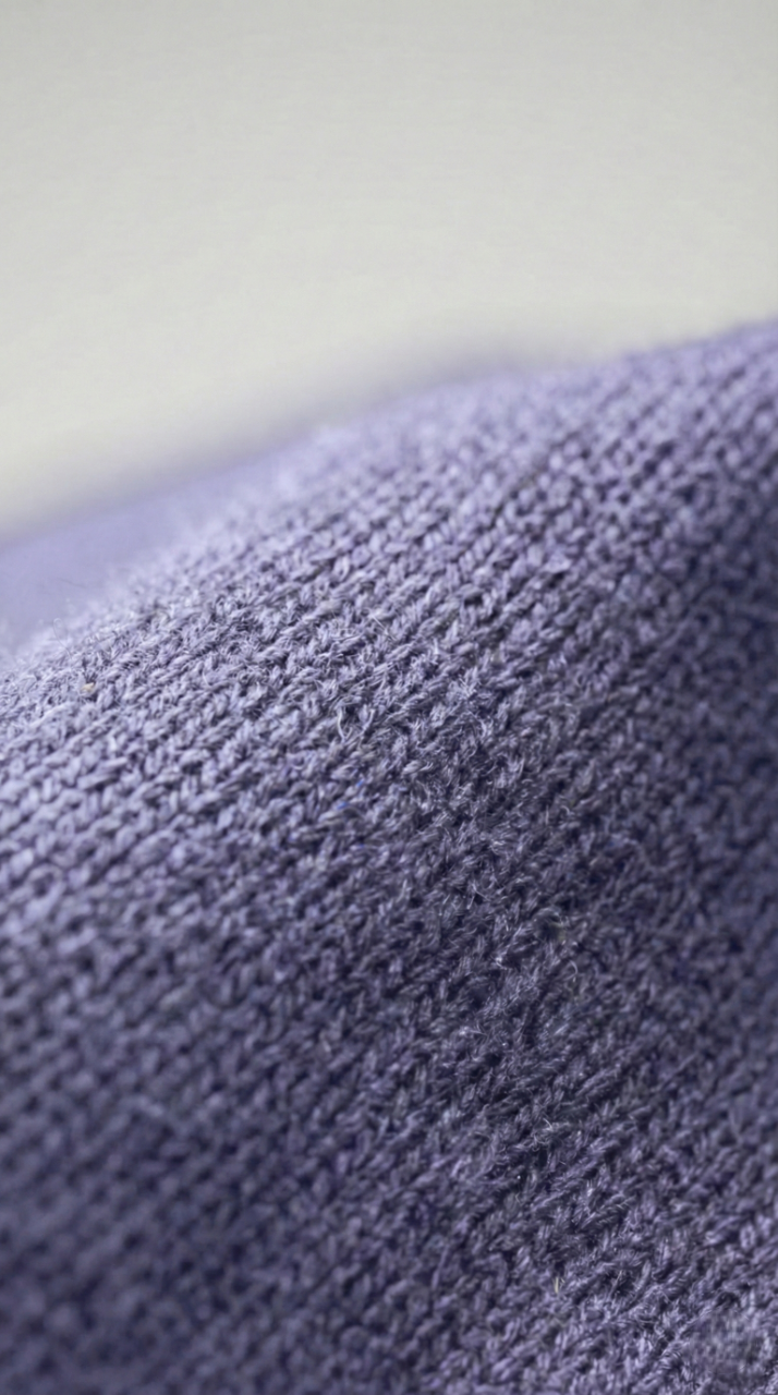 Kleeves Classic 100% Cotton Lavender Varsity Jacket