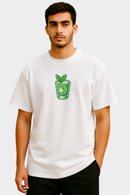 Mojito Madness Oversized 100% Cotton 240 GSM T-Shirt