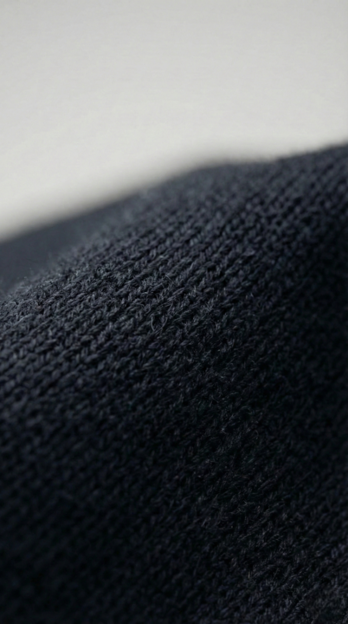 Kleeves Classic 100% Cotton Navy Blue Varsity Jacket