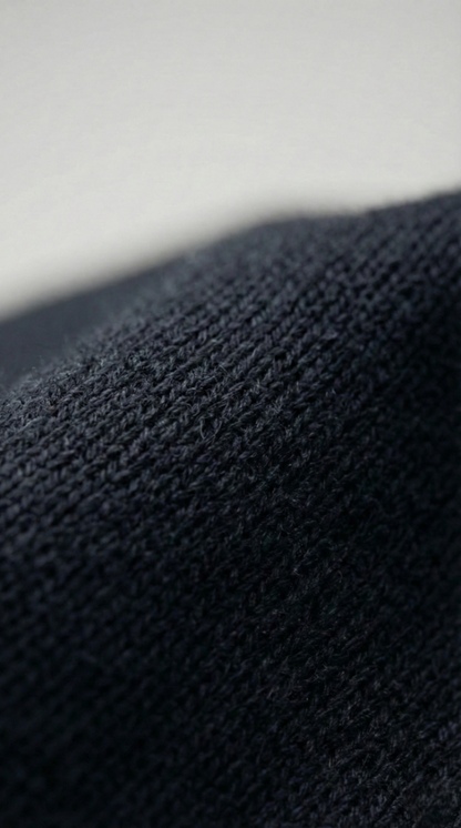 Kleeves Classic 100% Cotton Navy Blue Varsity Jacket