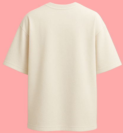 Oversized unisex off white streetwear tshirt India
