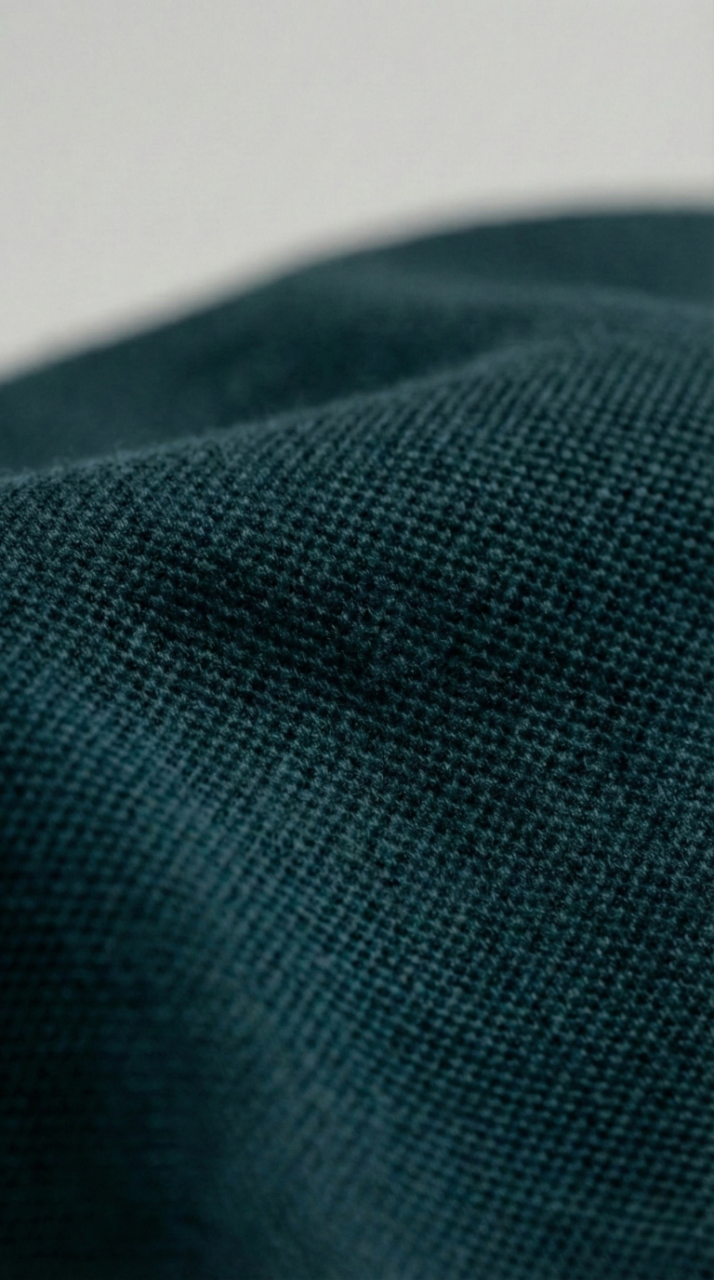 Men's Petrol Blue 100% Cotton Polo T-shirt