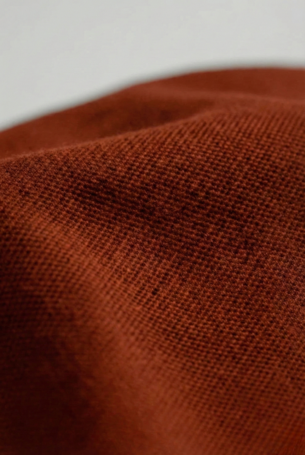 Men's Brick Red 100% Cotton Polo T-shirt