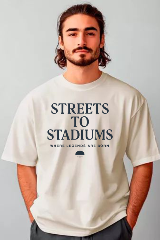 Oversized unisex off white streetwear tshirt India