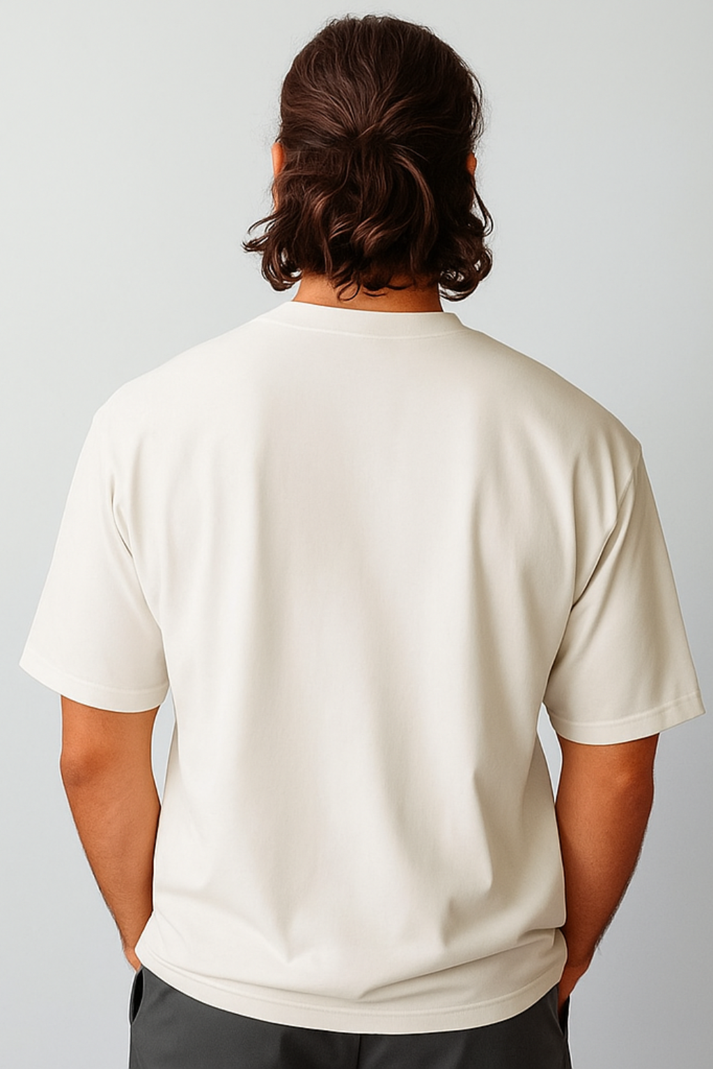 Oversized unisex off white streetwear tshirt India