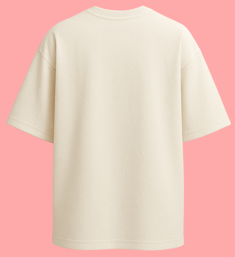 Oversized unisex off white streetwear tshirt India