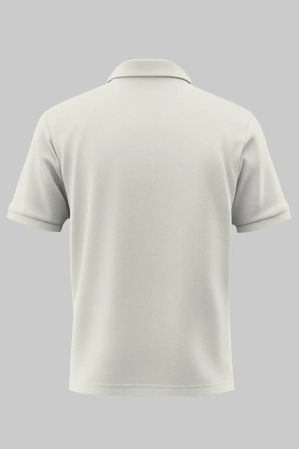 Men's White 100% Cotton 220 GSM Polo Tshirt
